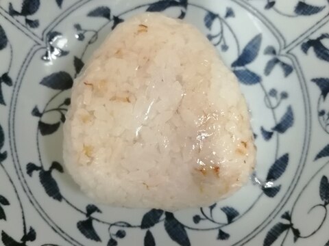 鰹節つゆごま油おにぎり